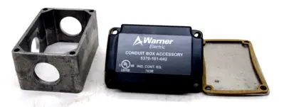 NEW WARNER ELECTRIC 5370-101-042 CLUTCH CONDUIT BOX 5370101042