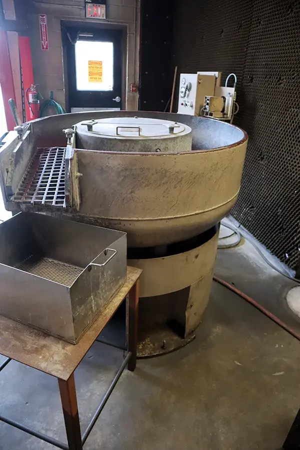USED ROTO-FINISH 10 CUBIC FEET