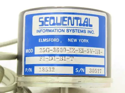 Used SEQUENTIAL _UNKNOWN_ Encoders Indiana US | Arrow Industrial #1412036
