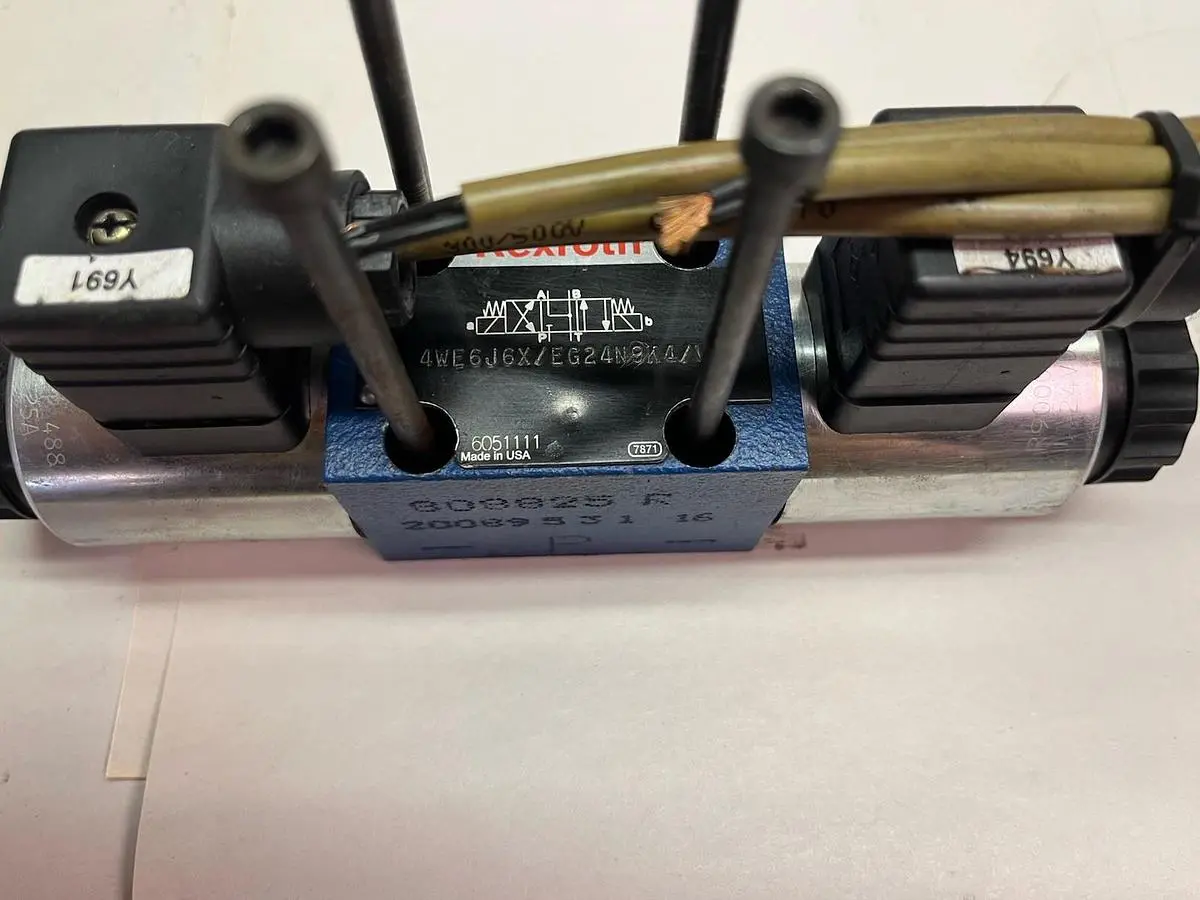 Used REXROTH 4WE6J6X/EG249K4/V Solenoid Valves Ohio US | Surplus Asset Holdings #1246334