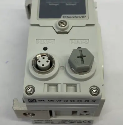 New | in-Stock SMC EtherNet/IP Serial Transmission Unit, PNP 2-Port 24VDC Class 2 PLC Processors Michigan US | Maverick Industrial Sales #1398950