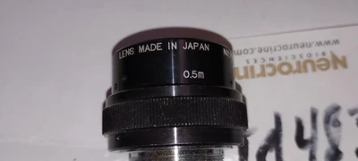 Vintage Lot of  7 Camera TV Lenses Made in Japan   1 :1.7/16 0.05mm