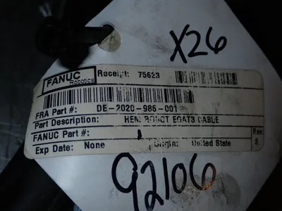 New | in-Stock FANUC DE2020986001 Cable & Wire Ohio US | HGR 24 #1070082