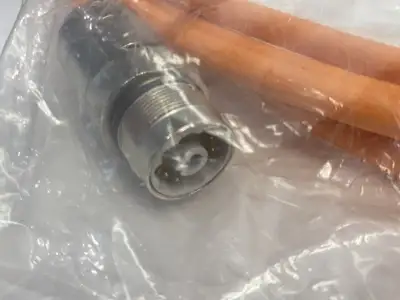 NEW BOSCH REXROTH ENCODER POWER CABLE 4M RKG4201/004,0 (RGS1001-REG0013-RGS1002)