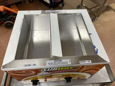New | in-Stock Duke New Duke CSW-2-T-AM Countertop 2 Dry Well Soup Food Warmer 120V - BK Countertop Display Warmers Illinois US | Falcon Restaurant Supply #1374988