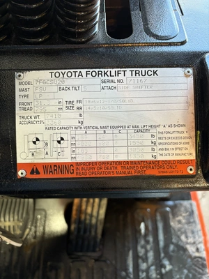 USED 2006 TOYOTA 7FGCSU20