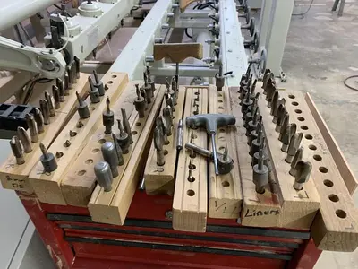 ANDREONI 12-SPINDLE AUTOMATIC CNC CARVING MACHINE