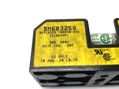 USED BUSSMANN BM6032S, FNQ-R-1-1/4