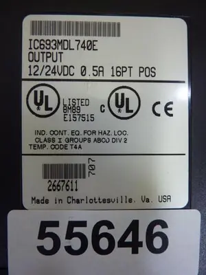 USED G.E. FANUC IC693MDL740E