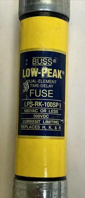 USED BUSSMANN LPS-RK-100SP