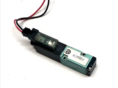 USED NUMATICS MICRO AIR SOLENOID VALVE 24VDC 1.8W MANIFOLD MOUNT