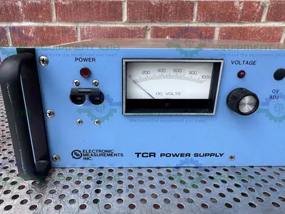 USED ELECTRONIC MEASUREMENTS 1000S1-1 TCR POWER SUPPLY 0-1000 DC VOLTS