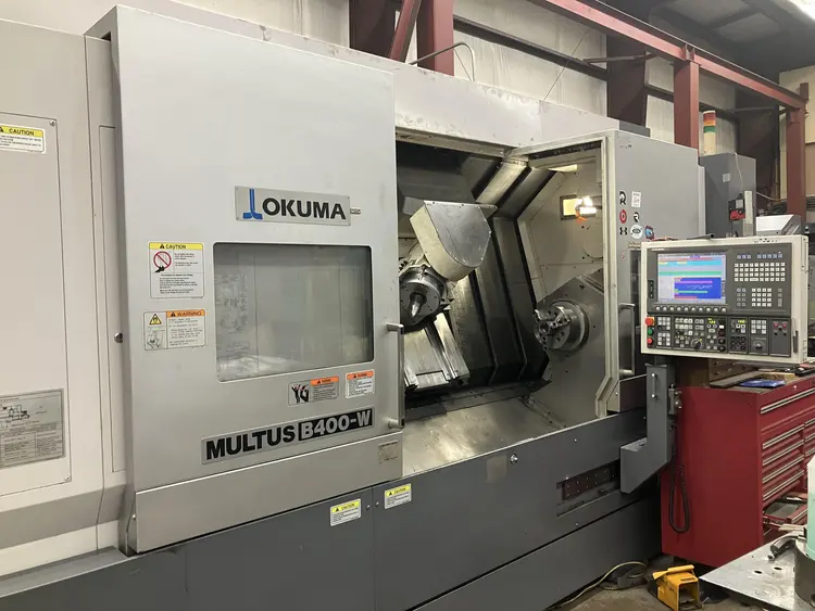 Used 2009 OKUMA MULTUS B400-W 5-Axis or More CNC Lathes Michigan US | Star Equipment Co., Inc. #1304263