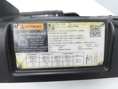 Hyster 1504880 Forklift  Hydraulic Forklift Tilt Cylinder From E80XN