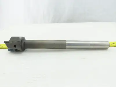 Brisbois 7/16" 3 Flute Carbide Piloted Face End Mill 20mm Shank 9-1/2" OAL