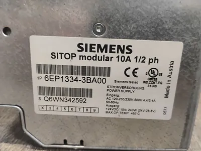 Siemens 6EP1334-3BA00 Electrical/PLC/Automation | ESS Industrial Equipment Sales (5)