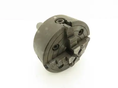 Buck Chuck 1306 4 Jaw Adjustable Independent Manual Lathe Chuck 6" OD