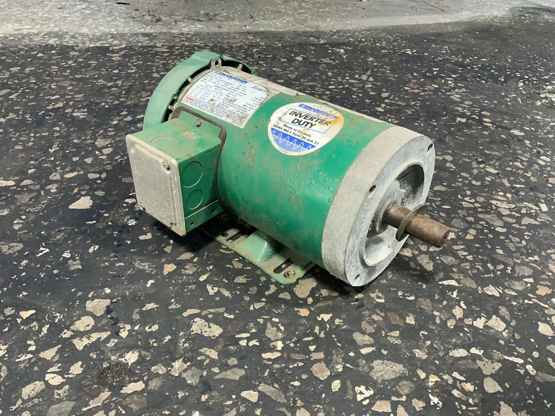 Used MARATHON ELECTRIC EVC 145TTFR4058BB P Motors (misc) Ohio US | HGR 24 #1322787