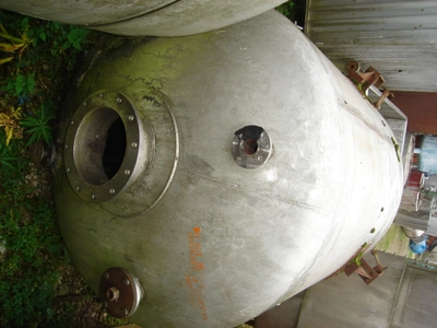 4500L S/S Enclosed Tank Internal Coil