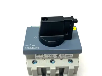 USED SIEMENS SENTRON MAIN DISCONNECT SWITCH 3-POLE