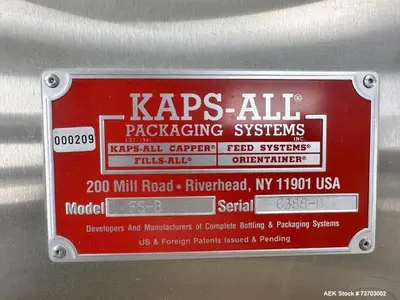Used KAPSALL A6 Cappers Illinois US | Aaron Equipment #1362648