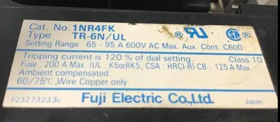 USED FUJI ELECTRIC SC-N5 3NC3F