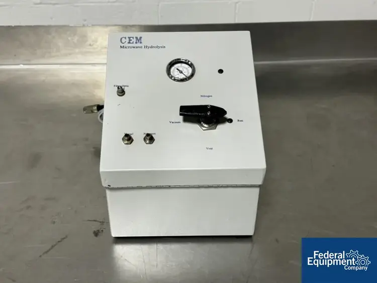 Used CEM CEM Protein Hydrolysis Unit, Model 510500 Miscellaneous Laboratory Equipment Ohio US | Federal Equipment Company 6 #129922
