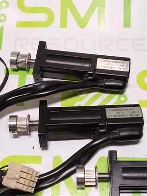TAMAGAWA JUKI 4633N2026E602 SERVO MOTOR WITH BELT 40W 48V