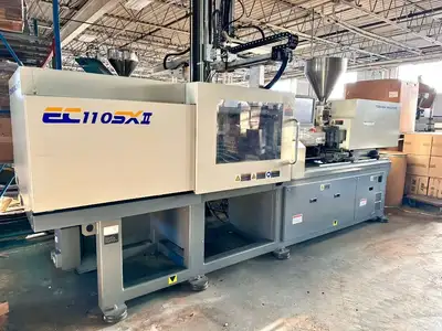 2017 TOSHIBA MACHINE EC110SXIIV50-4B HORIZONTAL INJECTION MOULDING MACHINES | INJECTION DEPOT (3)