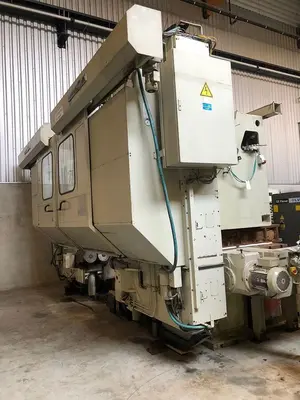 USED HEGENSCHEIDT PN 190 CNC PORTAL WHEELSET LATHE