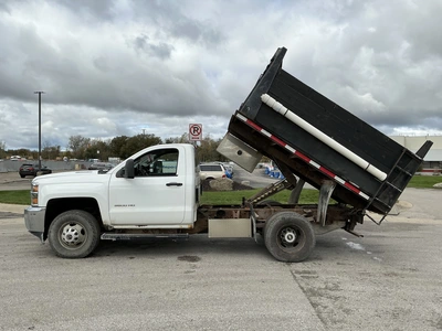 Used 2015 CHEVROLET SILVERADO 3500 Dump trucks Michigan US | Miedema Asset Management Group #1578947
