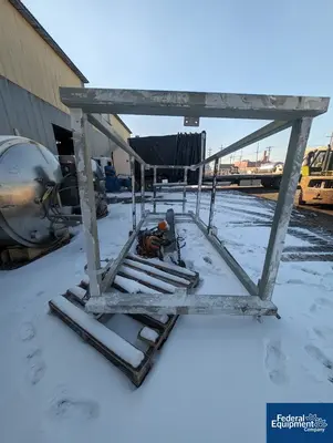 USED Conveyor Engineering & Manufacturing Conveyor Eng Bulk Bag Super Sack Unloading Stand