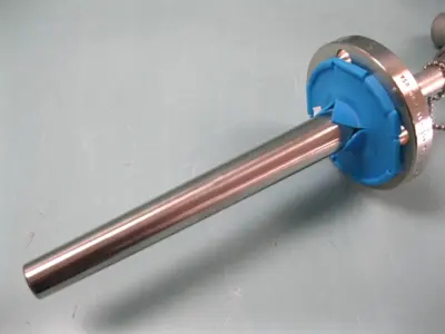 NEW Daily Thermetrics 1 1/2" 150# Flanged Thermocouple 10.25" Probe G15