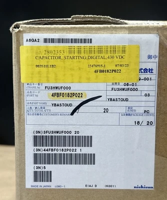 NEW Nichicon 4FBF0182P022