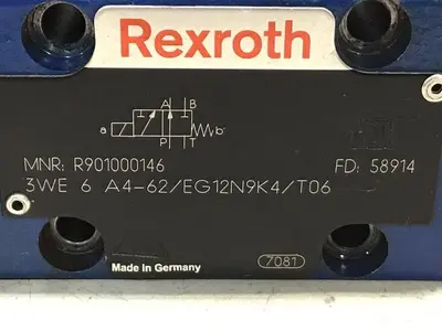 USED REXROTH 3WE6A462EG12N9K4T06