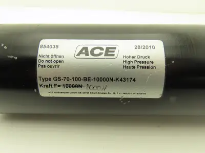 ACE Gas Spring 10000N Strut 100mm Stroke Shock M24-2.0 Read Description
