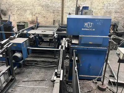 Used MOJ BARMATIC 80VT SINGLE ENDED CHAMFERING MACHINE (14729) Chamfering Machines Connecticut US | Machinery International LLC #1558147