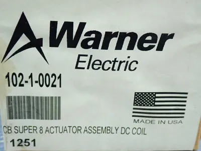 USED WARNER ELECTRIC 10210021