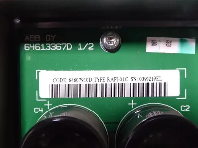 ABB RAPI-01C Power Supply Adapter Board 64607910D Used