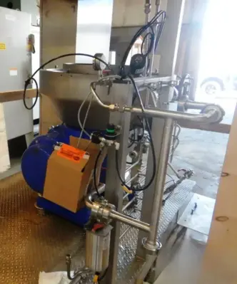Alfa-Laval BREW 300 hermetic clarifier module, 316L SS.