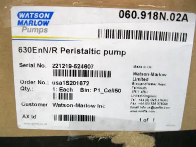 NEW Watson Marlow 630EnN/R
