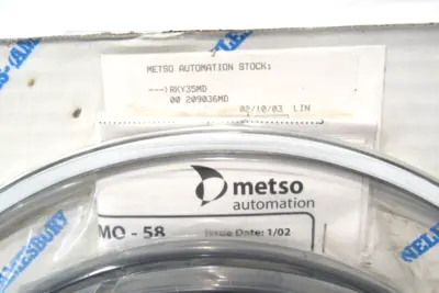 NEW NELES JAMESBURY / METSO RKY35MD 00-209036MD VALVE KIT