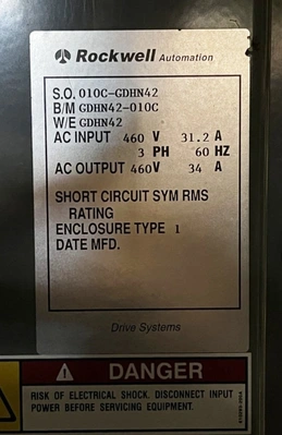 Western States 30 x 18 perforate basket centrifuge, 316L SS.