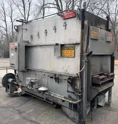 WILLIAMS INDUSTRIAL SERVICE Gas-Fired Temper Furnace Batch Temper, Gas-Fired | Heat Treat Equipment Co. (2)