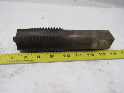 Vermont 2"-4-1/2 Plug Tap 4 Flute HSS 3-3/4" Flute Length 1-3/4" OAL Rare Size