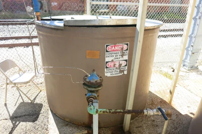 9400 Gallon Brine Storage Tank plus small tank
