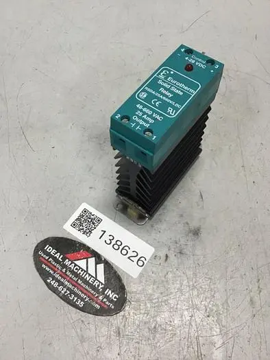 Used EUROTHERM CONTROLS RSDA/25A/660V/LDC Relays & Switches Michigan US | Ideal Machinery #593817