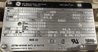GE SKS40SXAA1094 General Purpose Motors | Fram Fram LLC (17)