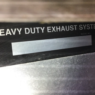 Global Finishing Solutions GFS Heavy Duty Exhaust System with Weg Motor 2.0HP 1.5kW