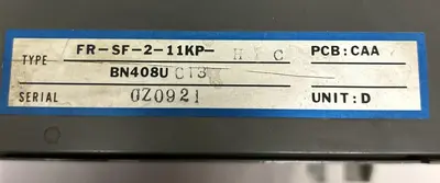 USED MITSUBISHI FR-SF-2-11KP-HTC